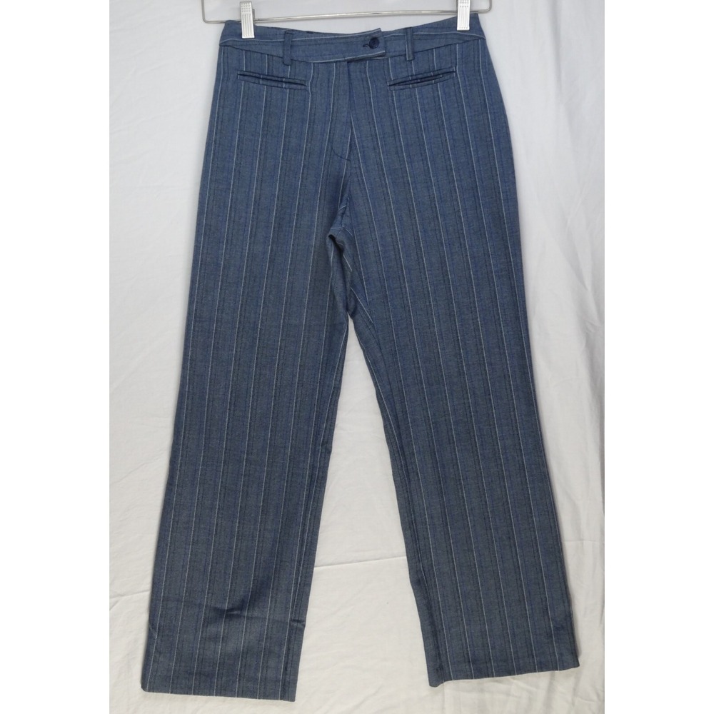 Sag Harbor Petite Blue Striped Pants Size 6‎ Petite